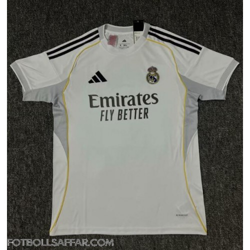 Real Madrid Hemmatröja 2025-26 Kortärmad